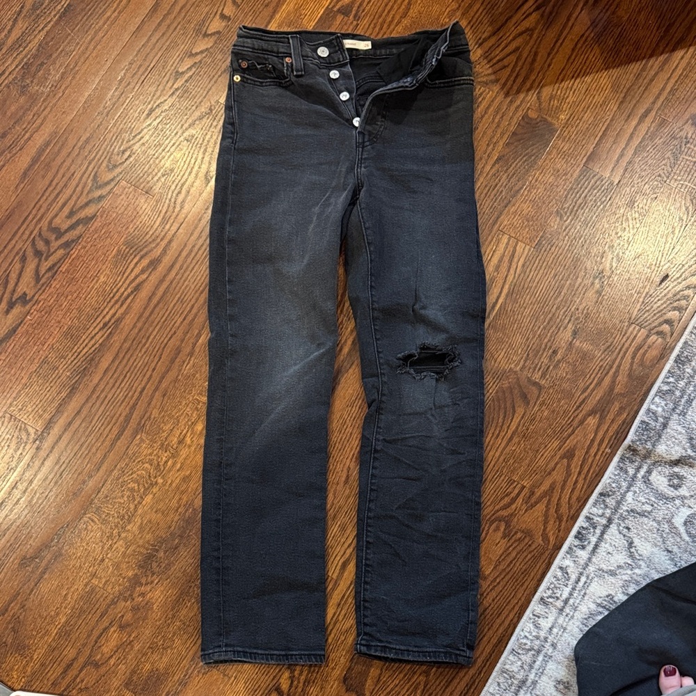 Levi Stylish Black Women's Jeans